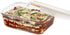 LocknLock Purely Better Glass Food Storage Container with Steam Vent Lid, Rectangle-68 oz, Clear