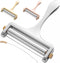 Bellemain Stainless Steel Wire Cheese Slicer - Hand Held Cheese Cutter for Cheddar, Gruyere, Raclette, Mozzarella Cheese Block, Adjustable Cheese Shaver, Thick & Thin Slicer, Cheese Curler (Silver)