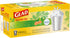 Glad Trash & Food Storage OdorShield Small Trash Bags, Gain Original & Febreze, 4 Gal, 26 Ct - Pack of 6 (Package May Vary) (COMINHKG128835)