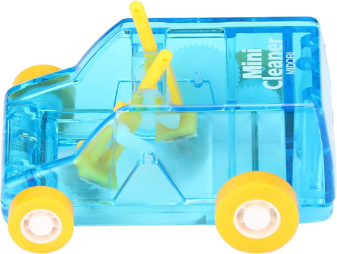 Midori Desktop Mini Cleaner and Dust Sweep, Blue Transparent (65613006)