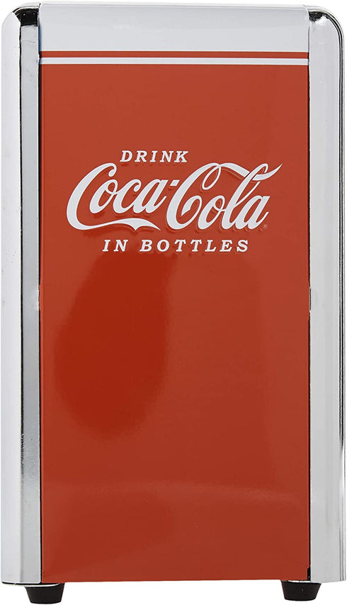 TableCraft Coca-Cola CC342 Drink Coca-Cola Napkin Dispenser,Red,Small