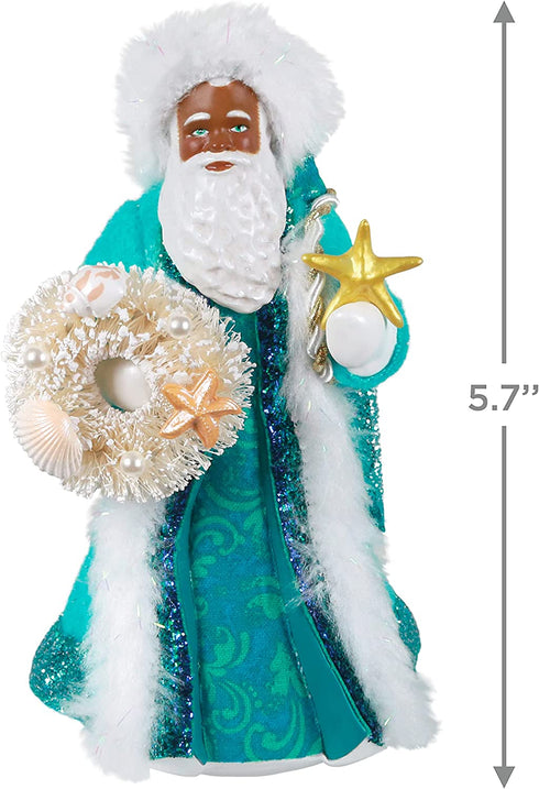 Hallmark Keepsake Christmas Ornament 2021, Black Father Christmas