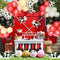 130 pcs Cow Party Balloon Garland, Farm Party Balloon Set of Cow Print Balloons,White Black Red Balloons, Animal Walking Balloons for Baby Shower Kid's Birthday Party