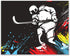 Hockey Vector Wall Art Decor Prints - Set of 4 (8x10) Inch Unframed Poster Photos - Kids Bedroom - Gift