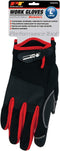 Performance Tool High Dexterity, Excellent Grip, Ideal for working on cars and outdoor jobs | Mechanics Gloves - Large, Red, W89006