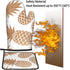 Oven Mitts and Pot Holders for Kitchen Pineapple Oven Mitts Sets Golden Cute Hot Pads Heat Resistant Washable for Counter Table Decorative BBQ Cooking Baking Grilling