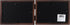 Malden International Designs Dark Walnut Concept Wood Picture Frame, Double Horizontal, 2-4x6, Walnut