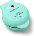 Nostalgia MyMini Personal electric waffle maker compact size 5 inch non-stick for kitchens, campers and more