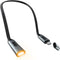 Neck Light,Book Light,IGOKOTI 1100mAh Rechargeable Amber Light,3 Colors Brightness Stepless Dimming,Bendable Arms/Knitting/Gifts for Book Lovers Women