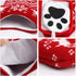 OurWarm 2Pcs Dog Christmas Stockings, Red Knit Dog Stockings with Picture Frame, Large Bone Shape Pet Stockings for Dogs Christmas Holiday Decoration