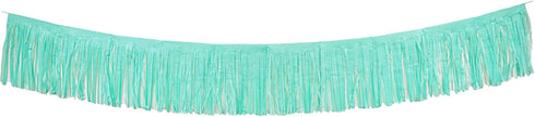 Tissue Paper Fringe Tassel Party Garland - Perfect Backdrop for All Events & Occasions (6-Count, Pastel Mix)