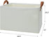 GRANNY SAYS Storage Bins for Shelves, 2-Pack Linen Closet Organizers and Storage Baskets Extra Large, Beige Shelf Baskets