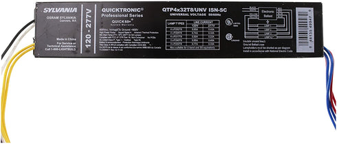 OSRAM SYLVANIA QTP4x32T8/UNV-ISN-SC (49947) 4 FLUORESCENT Ballasts-Fluorescent-HID