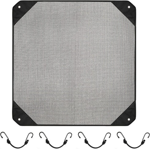 Luxiv Central Air Conditioner Leaf Guard, Mesh All Seasons Air Conditioner Top Leaf Cover Summer AC Outside Units Covers Leaf Guard AC Unit Cover (36 x 36in)