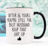 YouNique Designs 16 Year Anniversary Coffee Mug for Him, 11 Ounces, 16th Wedding Anniversary Cup For Husband, Sixteen Years, Sixteenth Year, 16th Year