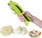 Garlic Press, MaxRona 2 in 1 Garlic Slicer and Garlic Mincer set, PP+430 Stainless Steel Garlic Crusher, Easy to Squeeze & Easy to Clean & Rust Proof & Dishwasher Safe