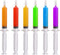 Party Shots 60 Pack Jello Shot Syringes, Medium 1.5 oz Food Grade Container with Lid, Perfect For Plastic Shot Glasses Or Jello Shot Cups, Durable Usable for Halloween Thanksgiving Christmas Party€¦