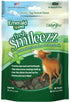 Emerald Pet Fresh Smileezz Grain Free Dog Dental Treats — Minty Fresh Breath and Clean Teeth for Puppies and Small Dog Breeds — Made in USA Mini, 6 Oz