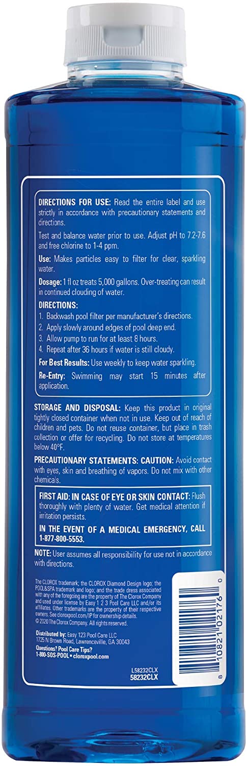 Clorox Pool&Spa Super Water Clarifier 32 oz