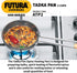 Futura Anodised Heating Pan, 4.72 IN, Black
