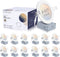 12 Pack 4 Inch Ultra-Thin LED Recessed Ceiling Light with Junction Box, 5CCT Dimmable 2700K/3000K/4000K/5000K/6000K, 9W 700lm Eqv, Can Killer Downlight-ETL and Energy Star Certified