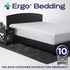 Ergo Bedding Ultimate Cotton Mattress Protector-Waterproof, Ultra Soft Breathable, Noiseless Bed Mattress Cover for Your Comfort & Protection (Queen)