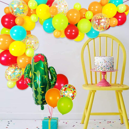 Cactus Party Decorations - 86 Pack Latex Balloons Cactus Balloon Garland Strip Set for Llama Party Supplies, Cactus Birthday Party, Cactus Baby Shower Decorations, Fiesta Party Decorations (First)