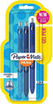Paper Mate InkJoy Retractable Gel Pens Medium Point, 0.7mm, Assorted Blue, 3 Pack