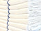 AuthenticSeller Blue Stripe Bar Towels, 15 Pack, 32 Oz/Dz, 16x19 Inch, Restaurant Kitchen Towels, Reusable Cleaning Towels, Cotton Bar Mop Terry Towels Commercial Grade(Set of 15, Blue Stripe Towels)