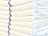 AuthenticSeller Blue Stripe Bar Towels, 15 Pack, 32 Oz/Dz, 16x19 Inch, Restaurant Kitchen Towels, Reusable Cleaning Towels, Cotton Bar Mop Terry Towels Commercial Grade(Set of 15, Blue Stripe Towels)
