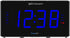 Emerson Smartset Sound Therapy Alarm Clock Radio with White Noise/Nature Sounds 1.8" LED Display Black/Blue, ER100105