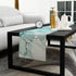 Marble Turquoise Teal Aqua Table Runner 70 Inches Long,Cotton Linen Modern Kitchen Dinner Dining Table Runners Decor Dresser,Burlap Tablerunner for Coffee/Dining/Party/Wedding Table Table Decor