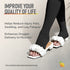 Zipper Compression Socks with Zip Guard Skin Protection & Open Toe Medical Zippered Compression Socks for Men Women