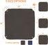 Foozet Winter Top Air Conditioner Cover for Outside AC Unit, 28 x 28 inches