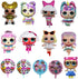 CLEVER WAREHOUSE 13 Pcs LOL Party's Helium Balloons for Children Birthday Doll Balloons Decorations For Children's Party Supplies