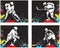 Hockey Vector Wall Art Decor Prints - Set of 4 (8x10) Inch Unframed Poster Photos - Kids Bedroom - Gift
