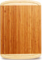 Greener Chef Organic Extra Large Bamboo Cutting Board - Lifetime Replacement Cutting Boards for Kitchen - Wood Butcher Block and Wooden Carving Board for Meat and Chopping Vegetables