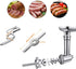 Gogmooi 10 Pcs Kitchenaid Meat Grinder Blade, Meat Grinder Parts Blades, Stainless Steel Food Grinder Accessories, Meat Grinder Attachment for Size 5 Stand Mixer and Meat Grinder Accessories