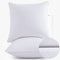 Lipo 18 x 18 Pillow Inserts (Set of 2) - Throw Pillow Inserts - Euro Pillow Inserts Down Pillow Inserts - Decorative Pillow Insert Pair - White Couch Pillow