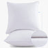 Lipo 18 x 18 Pillow Inserts (Set of 2) - Throw Pillow Inserts - Euro Pillow Inserts Down Pillow Inserts - Decorative Pillow Insert Pair - White Couch Pillow