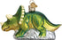 Old World Christmas Triceratops Glass Blown Ornaments for Christmas Tree