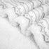 BEAUTEX Sherpa Fleece Throw Blanket Super Soft Fuzzy Cozy Plush Grey Sherpa Plush Throw Blanket for Kids Children Teens Young Girls or Adult for Sofa Couch Bed (50" x 60", Light Grey Stripe)