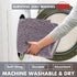 LuxUrux Bathroom Rug Mat SetExtra-Soft Plush Bath mat Shower Bathroom Rugs 16 x 24 inch Set,1'' Chenille Microfiber Material, Super Absorbent. (23 X 36'', Mauve)