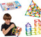 Goobi 110 Piece Magnetic Building Sticks Blocks Tiles Toy Magnet 3D Construction Set STEM Educational Toys for 3 4 5 6 7 8 Year Old Kids Boys Girls Adults with Storage Box and Instruction Guide
