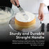 New Star Foodservice 38125 Straight Icing Spatula, 14-Inch Blade, 19-Inch Overall, Silver