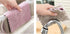 kimteny 12 Pack Kitchen Cloth Dish Towels, Premium Dishcloths, Super Absorbent Coral Velvet Dishtowels, Nonstick Oil Washable Fast Drying (Purple-Grey)