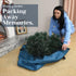 Hearth & Harbor Christmas Tree Storage Bag - Fits Up to 9 ft Holiday Trees - Large Christmas Tree Storage Box Container Made from Durable Waterproof Fabric with Handles & Dual Zipper