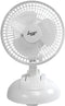 Comfort Zone CZ6XMWT-EC 6" Electric Fan, 6" 2 in 1, White