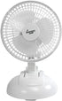 Comfort Zone CZ6XMWT-EC 6" Electric Fan, 6" 2 in 1, White