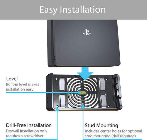 TotalMount Wall Mounting System for Sony Playstation 4 Slim